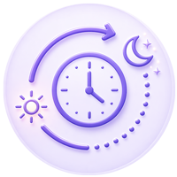 Ícone 24 horas
